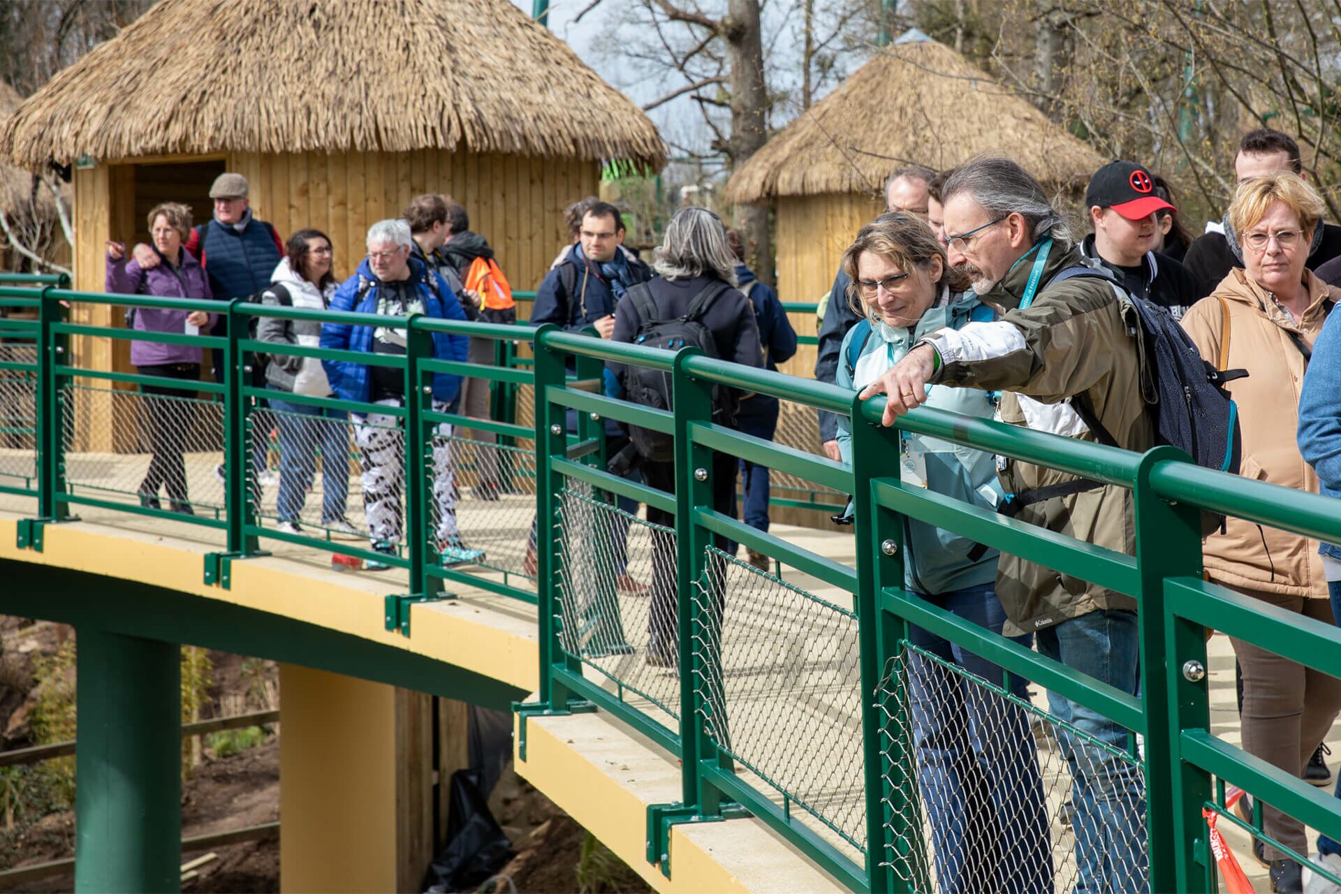 Journée des Parrains - Visite de la Grande Volière en avant-première - Association Beauval Nature - ZooParc de Beauval